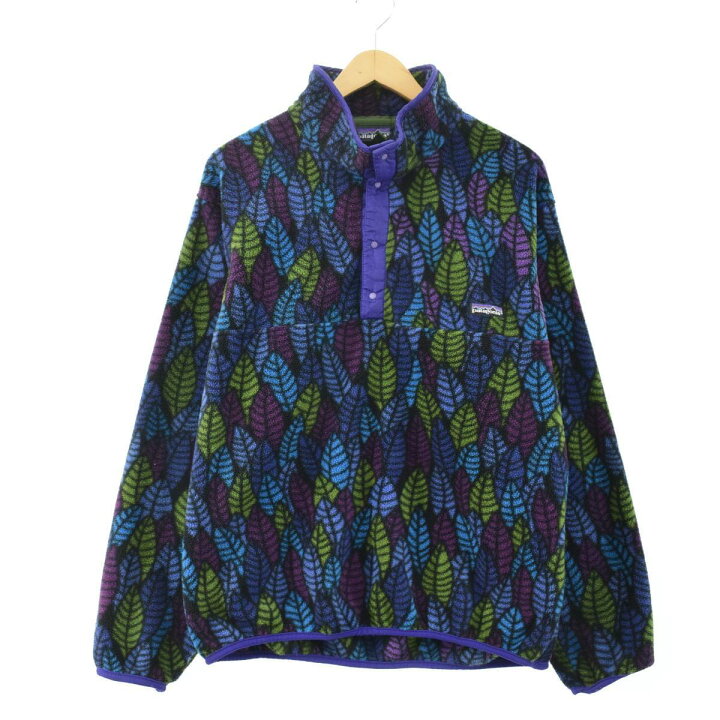 楽天市場】92年製 パタゴニア Patagonia 総柄 リーフ柄 スナップT R 
