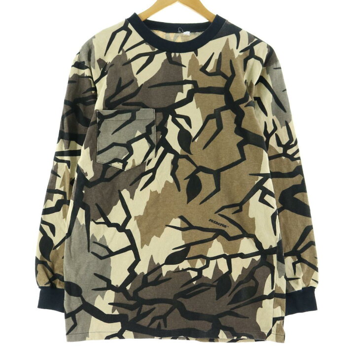 楽天市場】PREDATOR CAMOUFLAGE プレデターカモ 迷彩 ロングTシャツ 