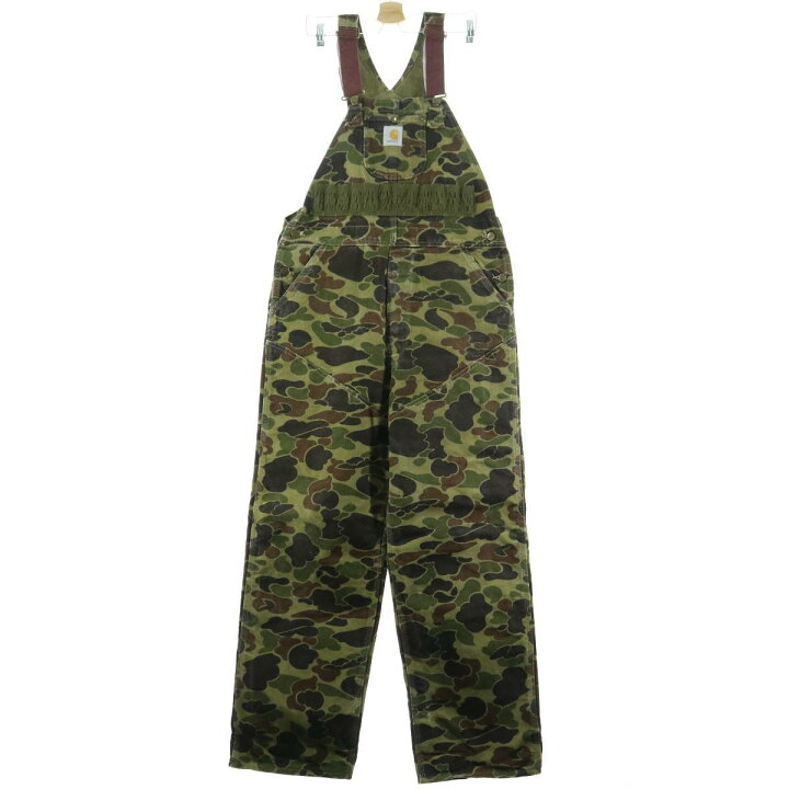 楽天市場】90年代 カーハート Carhartt ダックハンターカモ 迷彩柄 