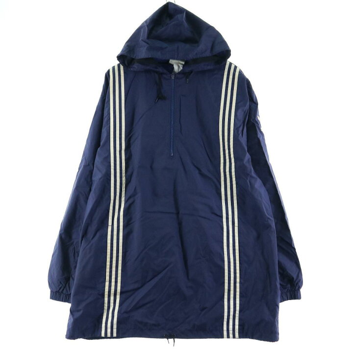 楽天市場】90年代 アディダス adidas ハーフジップ ナイロンパーカー 