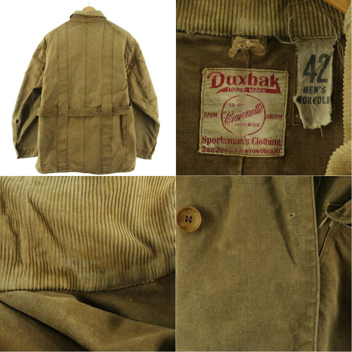 楽天市場】希少レア 30年代 ダックスバック DUXBAK ノーフォーク 