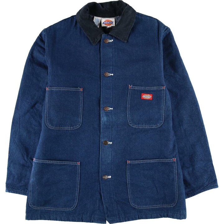 楽天市場】90年代 ディッキーズ Dickies デニムカバーオール メンズL 