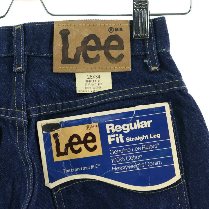 楽天市場】デッドストック DEADSTOCK 濃紺 80年代 リー Lee 200-0147 