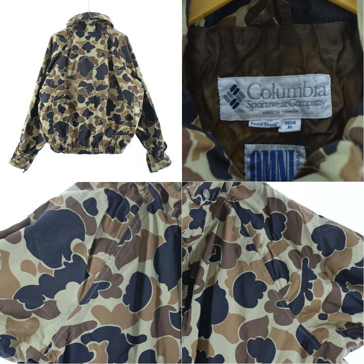 楽天市場】90年代 コロンビア Columbia OMNI‐TECH オムニテック ダック  