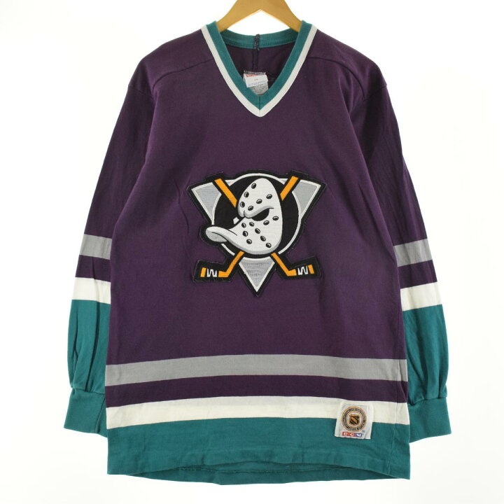 楽天市場】90年代 CCM NHL ANAHEIM MIGHTY DUCKS アナハイムマイティ  