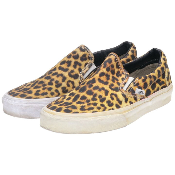 楽天市場】バンズ VANS SLIP-ON スリッポン レオパード柄 ヒョウ柄 