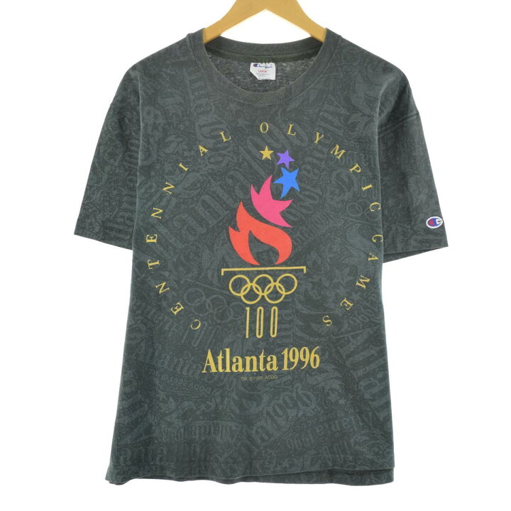 楽天市場】古着 90年代 チャンピオン Champion Atlanta 1996 