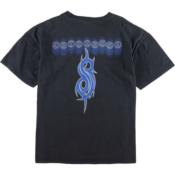 楽天市場】cygnus SLIPKNOT スリップノット バンドTシャツ メンズXL 