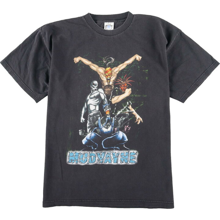 楽天市場】00年代 BLUE GRAPE MUDVAYNE マッドヴェイン バンドTシャツ 
