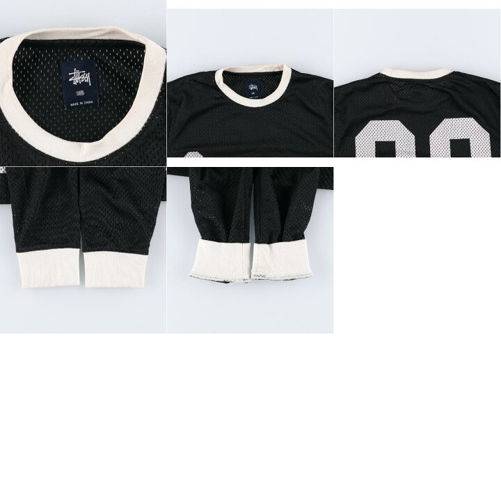 楽天市場】ステューシー STUSSY ナンバリング メッシュゲームシャツ 