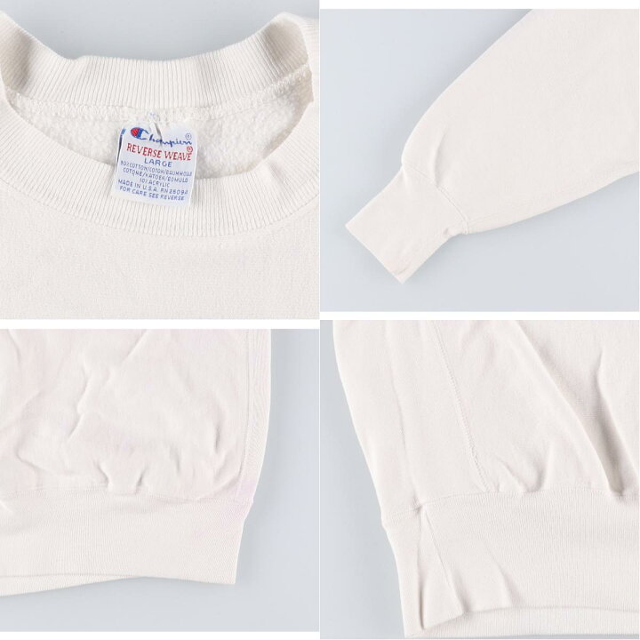 楽天市場】90年代 チャンピオン Champion リバースウィーブ 刺繍タグ 