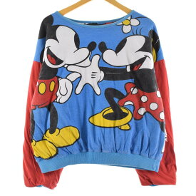 楽天市場 ミニーマウス スウェット トレーナー トップス レディースファッションの通販