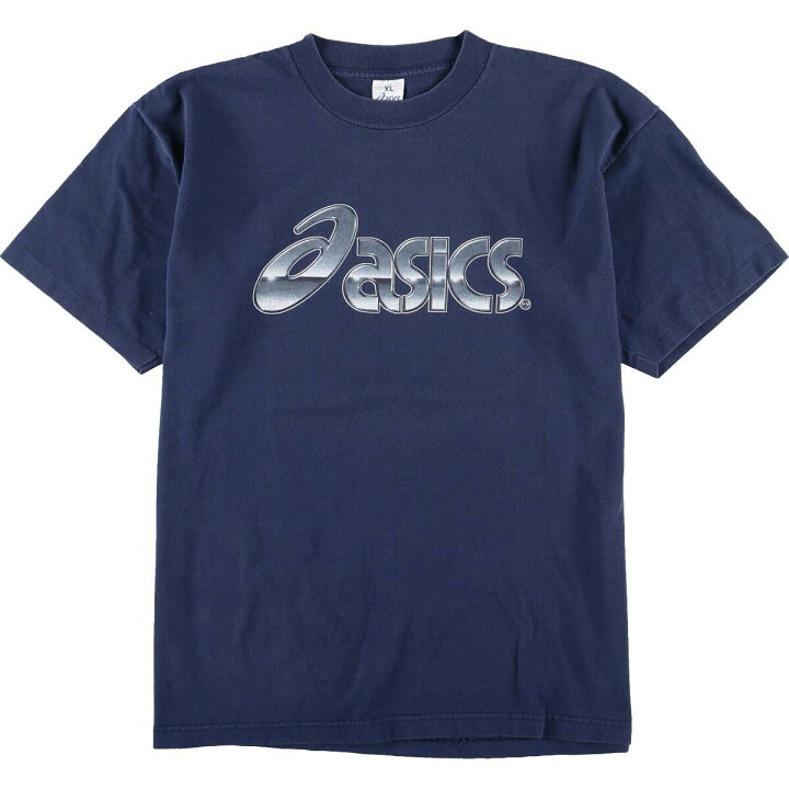 楽天市場】90年代 アシックス asics 両面プリント ロゴプリントTシャツ 