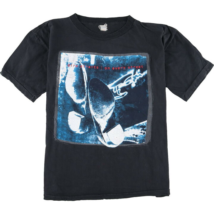 楽天市場】古着 90年代 dire straits ダイアーストレイツ バンドT 