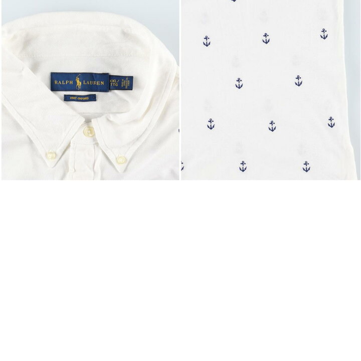 楽天市場】ラルフローレン Ralph Lauren 総柄 イカリ柄 半袖 