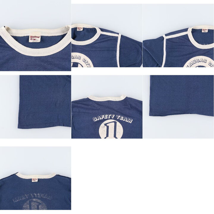 楽天市場】80年代 Moorewear ナンバリング プリントTシャツ USA製 