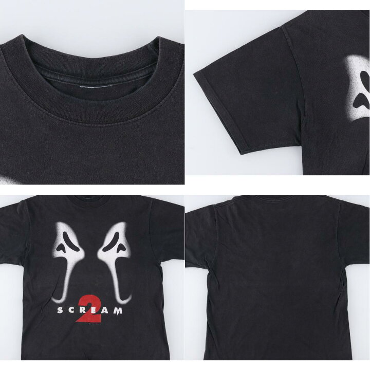 楽天市場】90年代 SCREAM2 スクリーム2 映画 ムービーTシャツ L