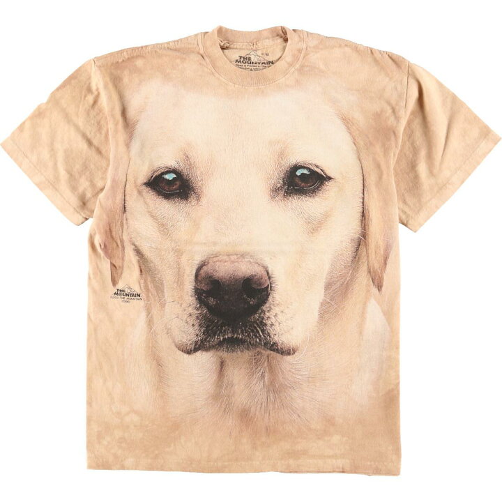 楽天市場】THE MOUNTAIN 犬柄 タイダイ柄 アニマルプリントTシャツ 