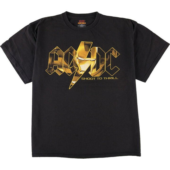 楽天市場】古着 エーシーディーシー ACDC SHOOT TO THRILL IRONMAN2 