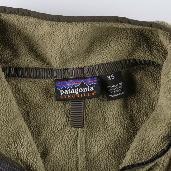 楽天市場】古着 01年製 パタゴニア Patagonia SYNCHILLA シンチラ 