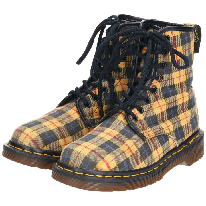 楽天市場】古着 ドクターマーチン Dr.Martens チェック柄 8ホール 