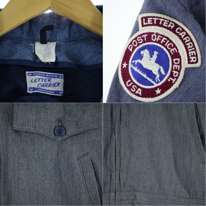 楽天市場】古着 60~70年代 U.S.MAIL LETTER CARRIER ポストマン 