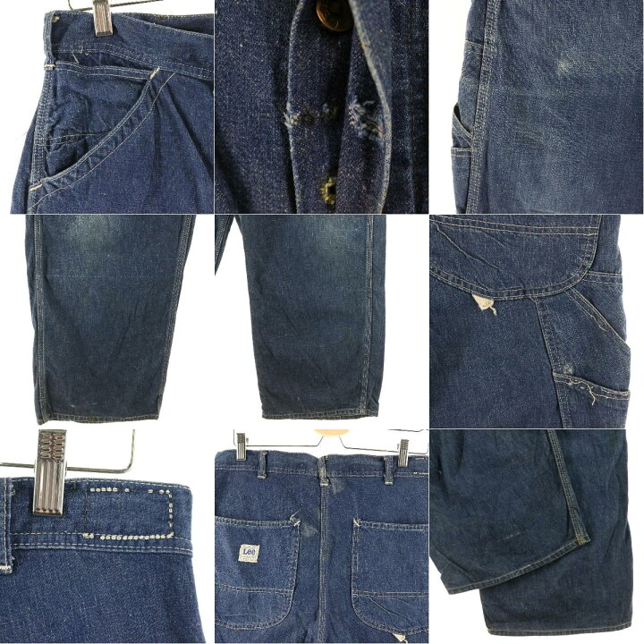 楽天市場】古着 60年代 リー Lee 11W デニム ペインターパンツ USA製 