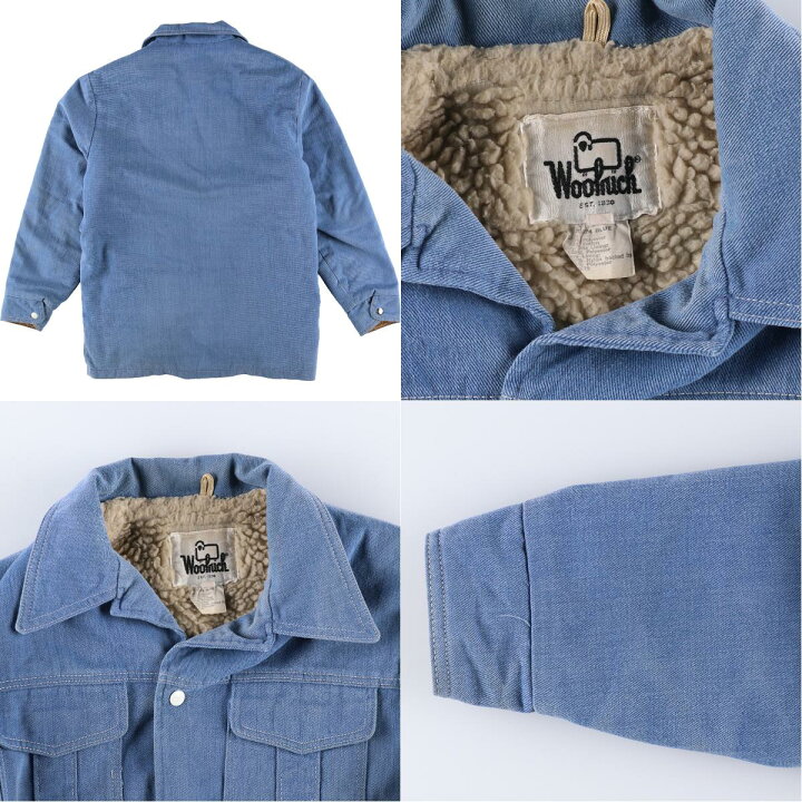 楽天市場】古着 70年代 ウールリッチ WOOLRICH デニムボアジャケット 