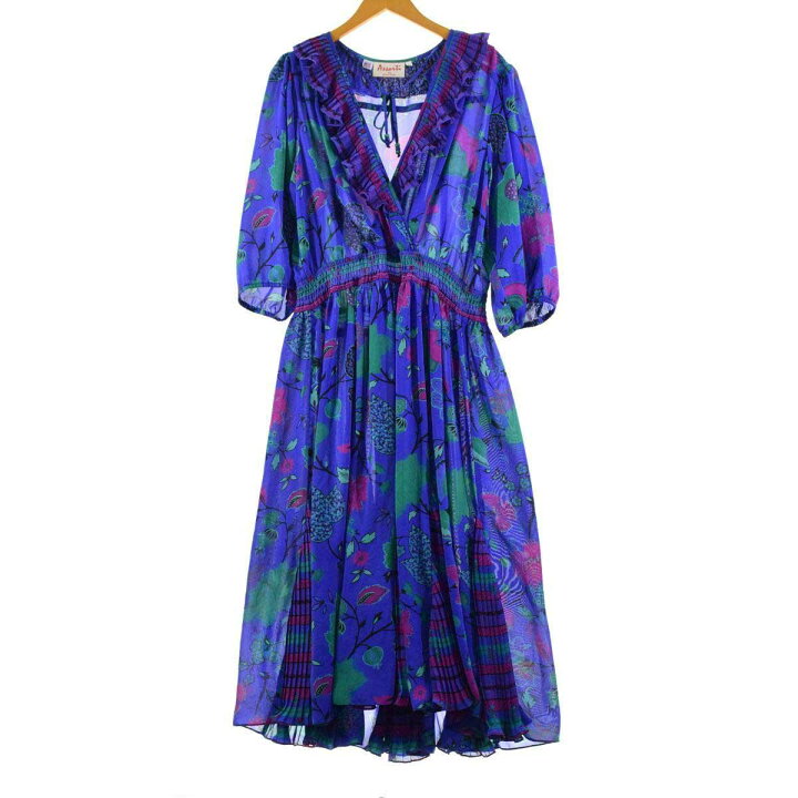 楽天市場】80年代 スーザンフレイス Susan Freis Assorti 総柄 七分袖 