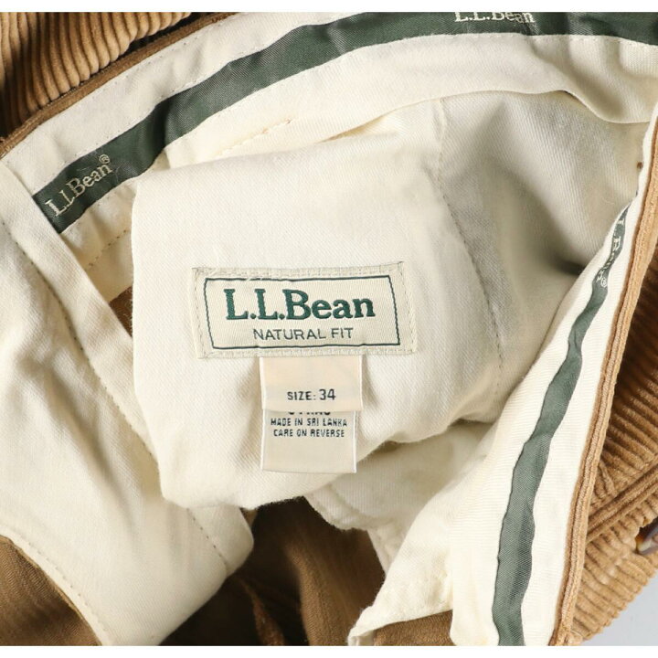 楽天市場】エルエルビーン L.L.Bean ツータック 太畝 コーデュロイ 