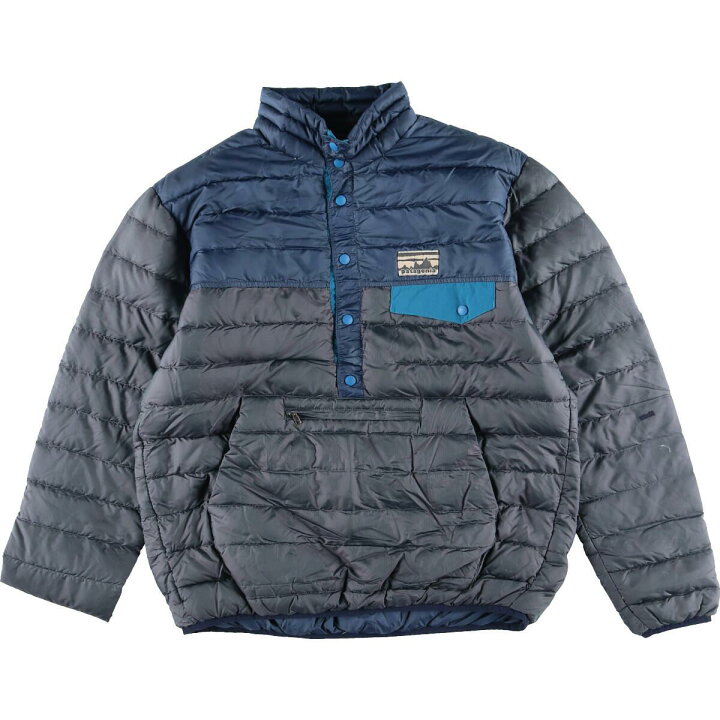 楽天市場】古着 15年製 パタゴニア Patagonia ダウン スナップT 