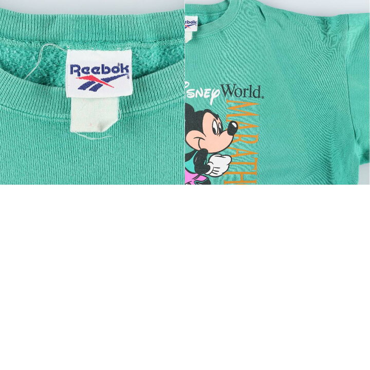 楽天市場】90年代 リーボック Reebok MICKEY MOUSE ミッキーマウス  