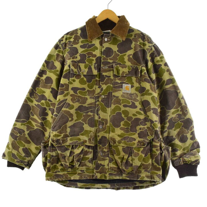 楽天市場】古着 80年代 カーハート Carhartt ダックハンターカモ 迷彩 