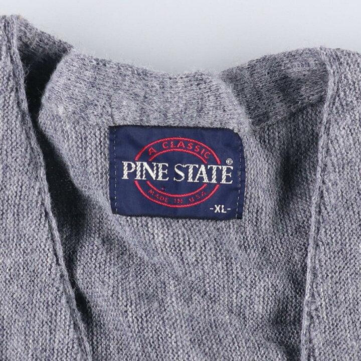 楽天市場】70年代 PINE STATE アクリルニットカーディガン USA製 