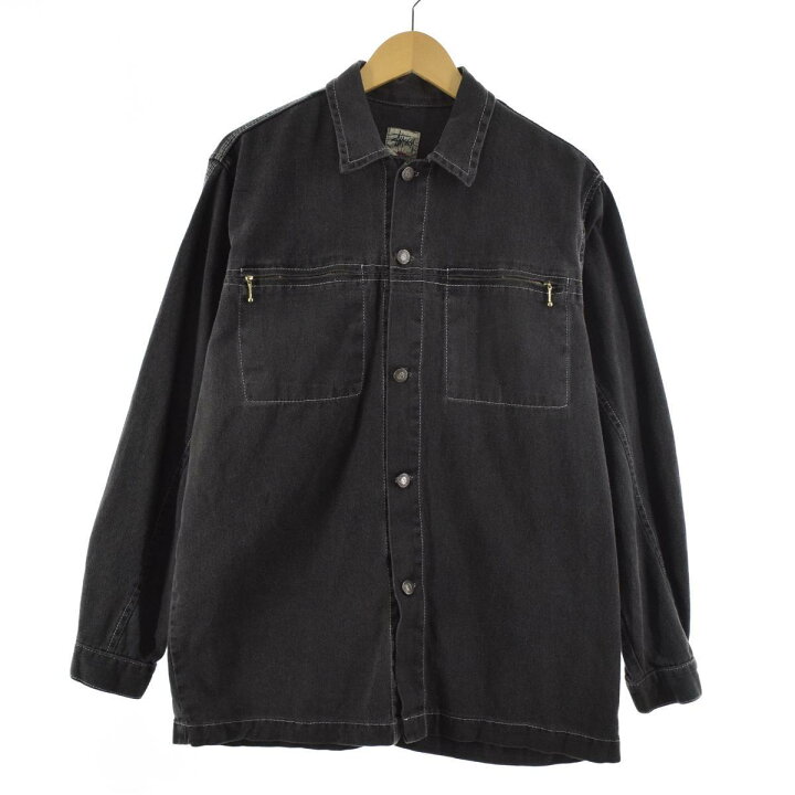 90s ビンテージオールドステューシー シャツジャケット old stussy