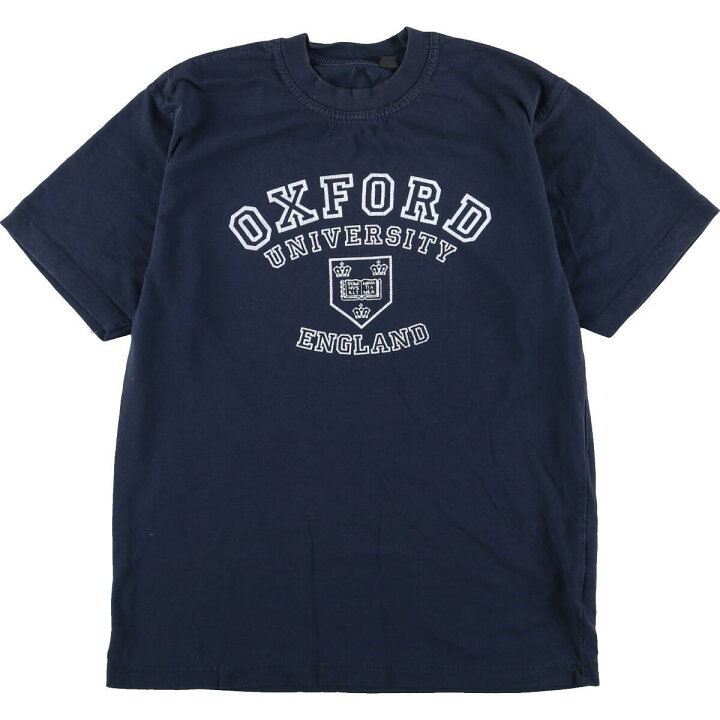 OXFORD University オックスフォード大学 カレッジTシャツ メンズM /eaa182661 【中古】 【210725】 | 古着屋JAM