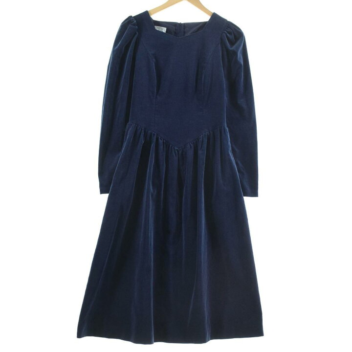 楽天市場】80年代 ローラアシュレイ laura ashley パフスリーブ ベロア  