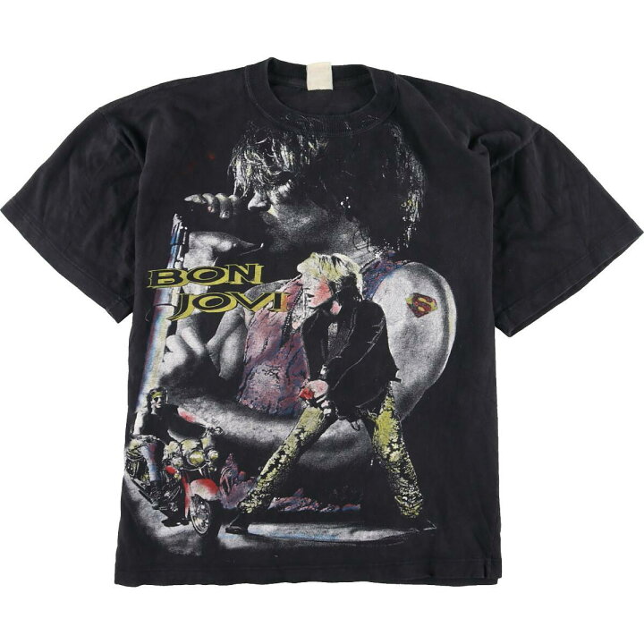 楽天市場】90年代 BON JOVI ボンジョビ KEEP THE FAITH バンドTシャツ