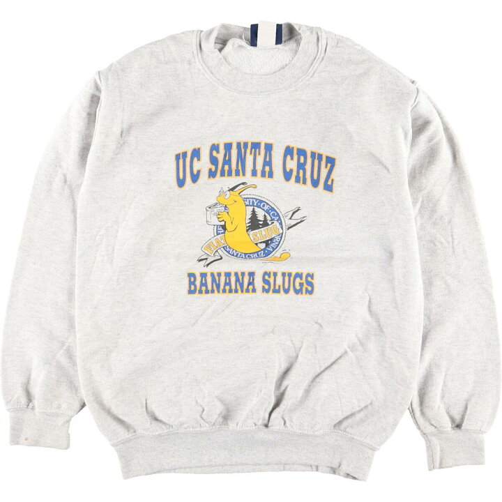 楽天市場】古着 MV SPORT UC SANTA CRUZ BANANA SLUGS カリフォルニア 