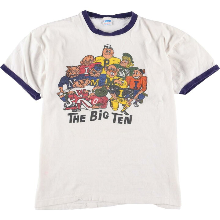 楽天市場】古着 70年代 チャンピオン Champion バータグ THE BIG TEN 