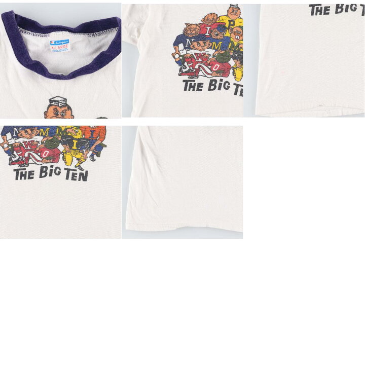 楽天市場】古着 70年代 チャンピオン Champion バータグ THE BIG TEN 