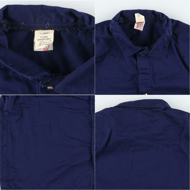 楽天市場】古着 PROBAN FR-7A FLAME RESISTANT ワークジャケット USA製 