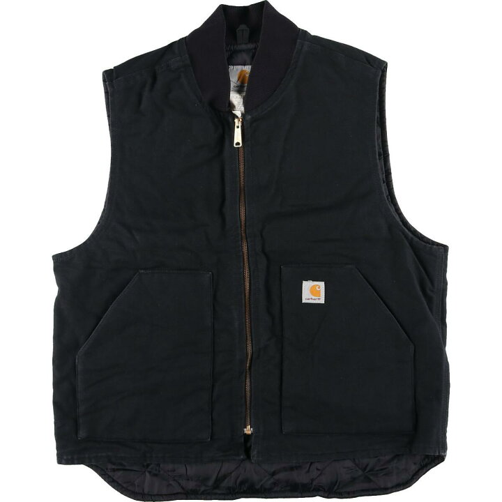 楽天市場】カーハート Carhartt ダック地ベスト メンズL /eaa197722 
