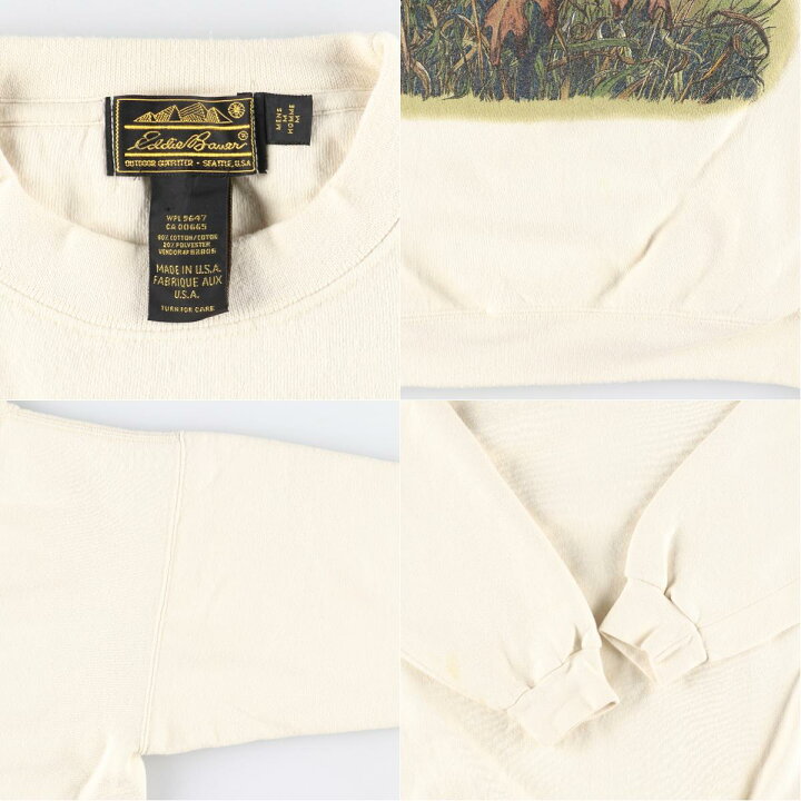 楽天市場】80~90年代 エディーバウアー Eddie Bauer キジ柄 アニマル 