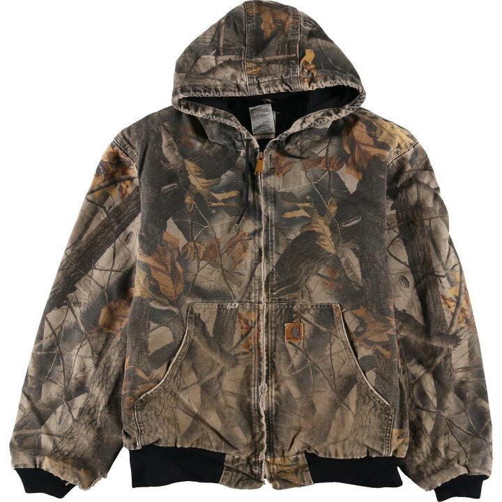 楽天市場】古着 90年代 カーハート Carhartt リアルツリーカモ 迷彩柄  