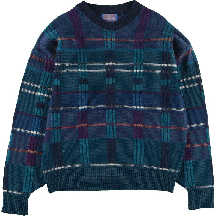 楽天市場】70~80年代 ペンドルトン PENDLETON 総柄 ウールニット 