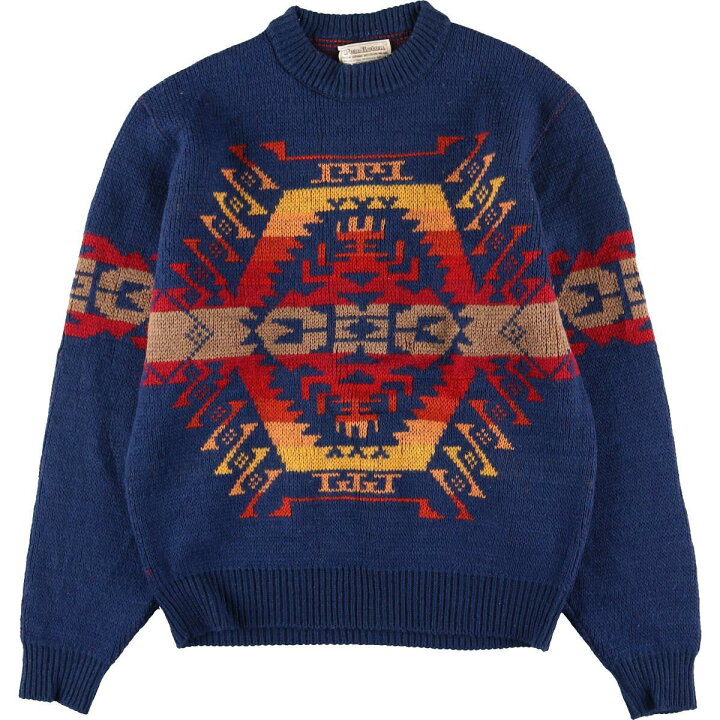 楽天市場】80年代 ペンドルトン PENDLETON ネイティブ柄 ウールニット 