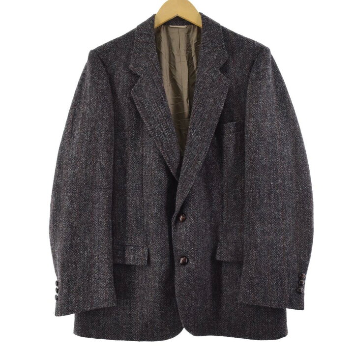 楽天市場】90年代 ハリスツイード Harris Tweed ウールテーラード 