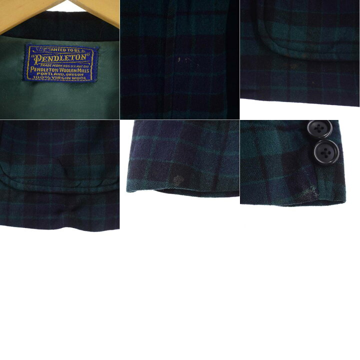 楽天市場】40~50年代 ペンドルトン PENDLETON ブラックウォッチ 