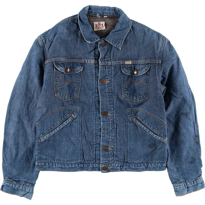 70s ダンガリージャケット MAVERICK Gジャン BLUE BELL （しょーた  